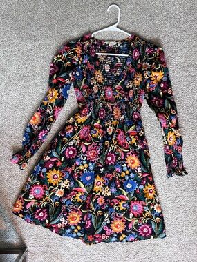 Boden Multicolor Floral dress 4L